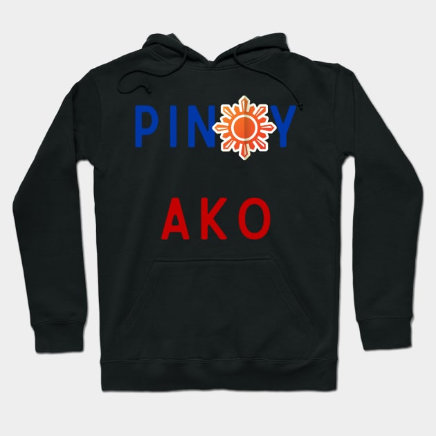 pinoy ako sun Hoodie by CatheBelan